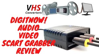 Digitnow Audio Video Scart Grabber Review [upl. by Nailimixam]