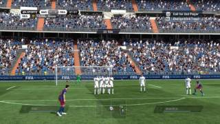 FIFA 11 Tutorial  quotThe Dipping Free Kickquot  Free Kick Tutorial 1 [upl. by Brost]