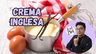 ¿Cómo se hace la Crema Inglesa  Curso de Repostería Nivel 1 Lección 4 [upl. by Einhpad]