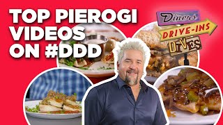 Craziest DDD Pierogi Vids of All Time with Guy Fieri  Diners DriveIns and Dives  Food Network [upl. by Ode]