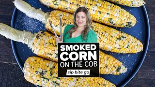 Best Smoked Corn On The Cob Traeger Pellet Grill Demo [upl. by Sible]