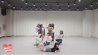 프로미스나인 fromis9  두근두근DKDK Choreography ver [upl. by Saihtam]