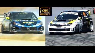 Gymkhana 1 and 2 remastered to 4K 60fps RIP Ken Block [upl. by Kiel]