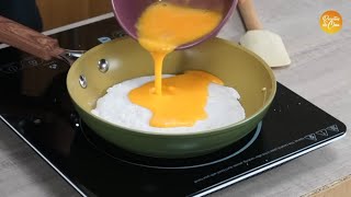 VOCÊ SÓ PRECISA DE TAPIOCA E OVOS 🍳PARA FAZER ESSA RECEITA DELÍCIOSA [upl. by Annahs832]