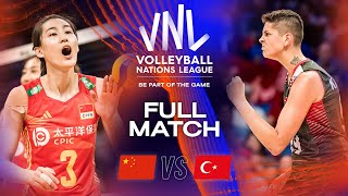 🇨🇳 CHN vs 🇹🇷 TUR  Gold Medal Match  Womens VNL 2023  Full Match [upl. by Theis915]