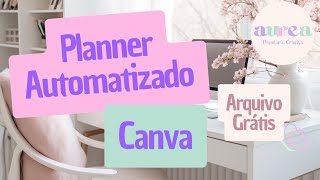 Como fazer um planner automatizado no Canva ðŸ¦‹ðŸ‚ðŸ¦‹ [upl. by Weissmann]