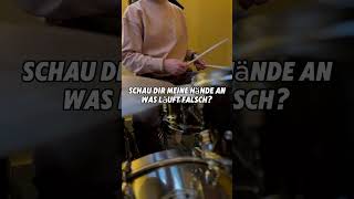 Selbstreflexion drummer schlagzeug drums schlagzeuger schlagzeuglernen drumlessons drumming [upl. by Colt]