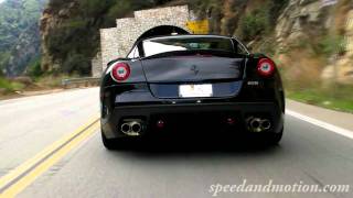 Ferrari 599 GTO going through a tunnel [upl. by Leeland]