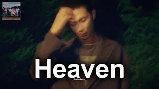 RM Heaven ENGLISH LYRICS [upl. by Berkow]