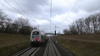 Cabview 4K Leo Expres 480 0025 Kraków Główny  Praha hlavní nádraží  sound  26012024 [upl. by Imij]