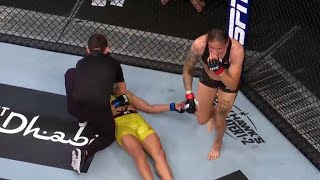 She was Twitching Extremely Disturbing  Germaine De Randamie vs Julianna Pena  UFC FN 179 [upl. by Neffets346]