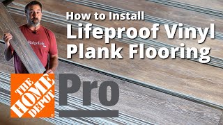 HOW TO Install Lifeproof Vinyl Plank amp Laminate Flooring  Easy Step by Step  Tips amp Tricks [upl. by Morty]