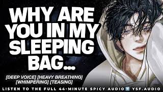 YSF  SPICY Sneaking into Your Best Friends Sleeping bag Boyfriend ASMR [upl. by Dirraj]