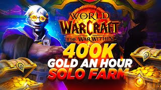 400k GOLD an HOUR  The Best Solo Gold Farm Retail [upl. by Margaux826]