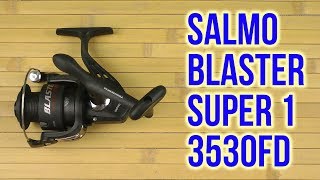 Распаковка Salmo Blaster Super 1 FD 3000 3530FD [upl. by Veron]