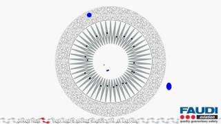 Coalescing and separation process in a filterwater separator [upl. by Eindys149]