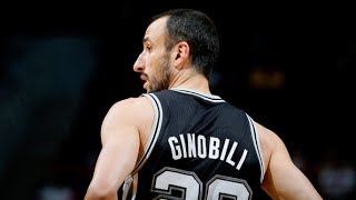 Manu Ginobili Career Highlights Mix THANK YOU FOR EVERYTHING [upl. by Ardnwahs]