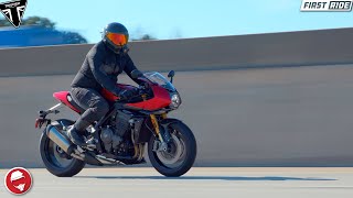 2022 Triumph Speed Triple RR  First Ride [upl. by Lleunamme]