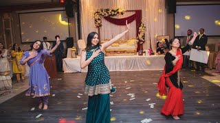 SURPRICE PUNJABI DANCE PERFORMANCE  NAVI amp SARGUN  ENGAGEMENT  BORNTOBHANGRA [upl. by Fleming]