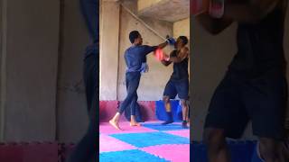 Amateur kickboxing combo martialarts boxing kickboxing mmatraining [upl. by Eanal520]