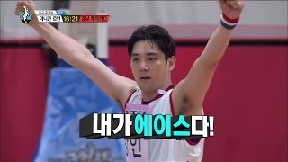 【TVPP】 KangInSuper Junior  Throw a threepointer 강인  연속 3점슛 성공  2015 Idol Star Championships [upl. by Areik]