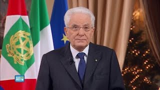 Il messaggio integrale di fine anno del presidente della Repubblica Mattarella [upl. by Willin609]