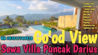 Recommended villa puncak  villa mewah hargga murah yg ada di cisarua puncak bogor villa [upl. by Ainadi]