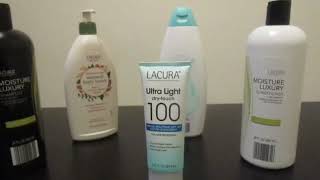 Lacura Brand hairskin care at Aldi [upl. by Drannek]