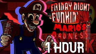 Its A Me Remastered  Friday Night Funkin FULL SONG 1 HOUR [upl. by Pyotr742]