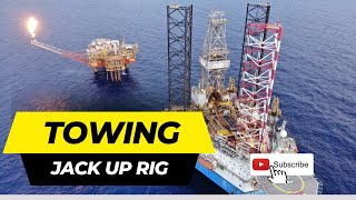 KeppelFELS  3D Animation of Jack up rig construction process [upl. by Akemihs]