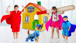 Diana and Romas Mighty PAW Patrol Adventure [upl. by Hutchings]