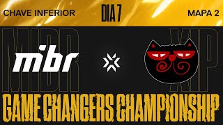 MIBR x Xipto Esports Mapa 2 Split  Game Changers Championship Berlin 2024 [upl. by Ondine882]