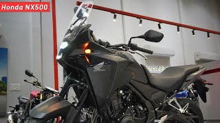 2024 Honda NX500 Detailed Walkaround Review  On Road Price  All Colours amp Mileage  Exhaust Sound [upl. by Amaryl377]