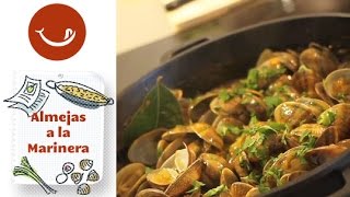 Receta de almejas a la marinera [upl. by Samuella]