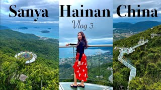 SANYA HAINAN VLOG 3 YALONG BAY TROPICAL RAINFOREST GLASS BRIDGE GORGEOUS RESTAURANT amp MORE [upl. by Voorhis853]