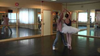 Valery en Reinbertmpg classical ballet class [upl. by Azarcon]