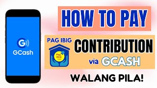 How to Pay Pagibig Contribution via Gcash I HassleFree [upl. by Doti944]