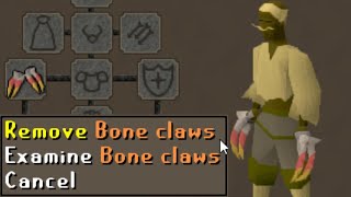 Bone Claws PKing NEW [upl. by Eetsim]