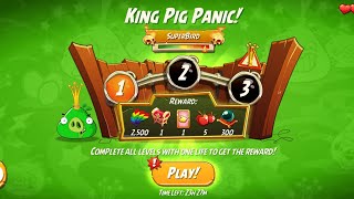 Angry Birds 2 AB2 King Pig Panic Challenge 345 Rooms ALL ROOMS BIRDIE [upl. by Adley]