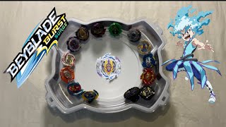 Raid Luinor VS All SURGE Beyblades In A Epic Marathon [upl. by Hak]