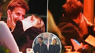 Gigi Hadid plants a kiss on Bradley Cooper during PDApacked date night in NYC gigihadid akkunews [upl. by Liebowitz]