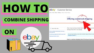 HOW TO COMBINE SHIPPING ON eBAY  AFTER BUYER PAID  SEND PARTIAL REFUNDS  ADDING TRACKING NUMBERS [upl. by Loferski724]