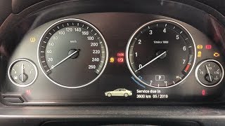 How To Reset Oil Change Light and Measure oil Level on BMW [upl. by Atiuqahc636]