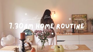 7am cozy diaries  Cozy Reading Strawberry Cake amp New Gadgets Unboxing 【中字】 [upl. by Pompei725]