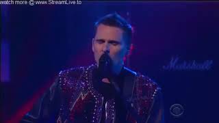 Muse  Dig Down The Late Show wStephen Colbert New York  072017 [upl. by Johann]