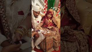 🥰তাকে নিজের করে পাওয়া😍 আজ স্বপ্ন পুরন হলো bridal couple lovestory wedding [upl. by Ayimat733]