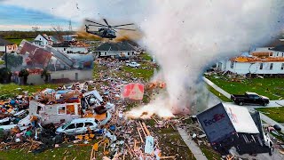 CRAZIEST Tornado Footage Caught On Camera 2024 [upl. by Neitsirk]