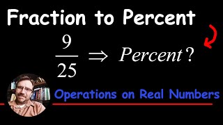 How to convert a Fraction to a Percent [upl. by Carlick]