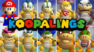 Super Mario 64 PC Port  Character Select Koopalings V1 SM64Coop DX [upl. by Jaan]