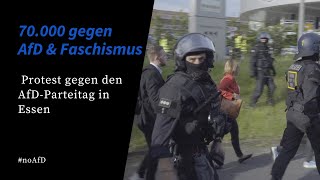 70000 gegen AfD amp Faschismus [upl. by Arretnahs]